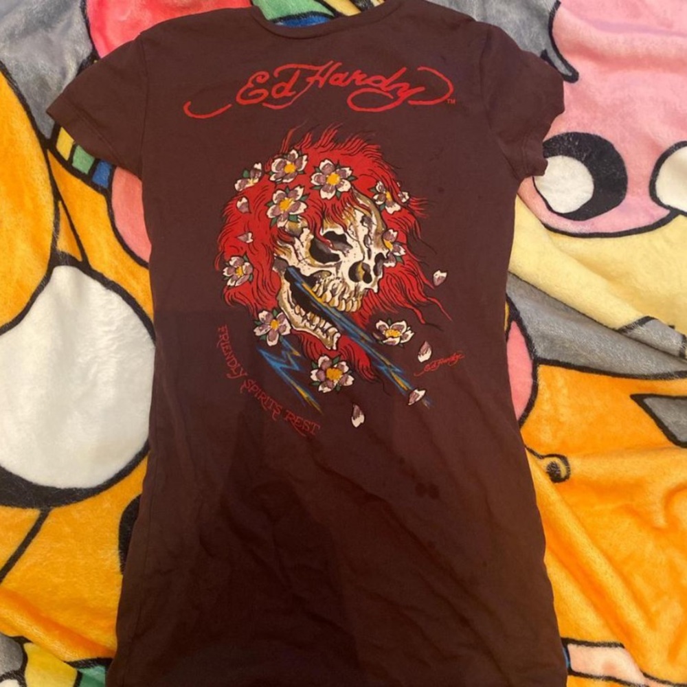 Ed hardy friendly spirits tee
